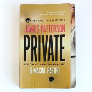 James Patterson PRIVATE Soft Paperback Novel